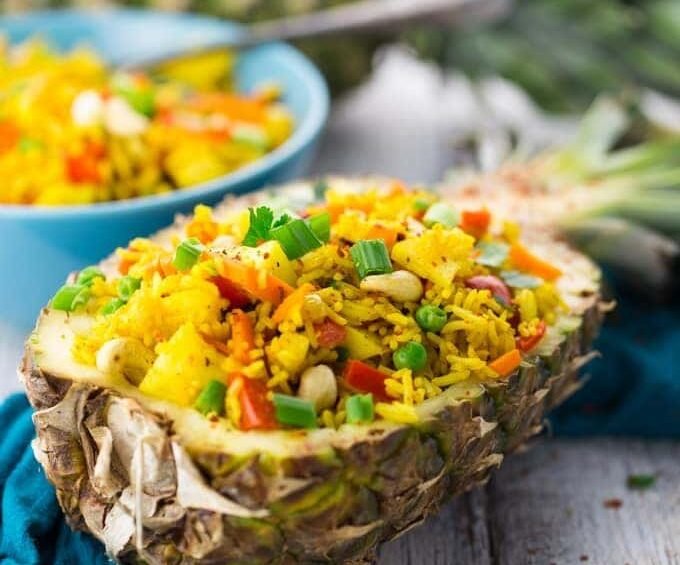 Thai-Pineapple-Fried-Rice-Recipe-Vegan-5