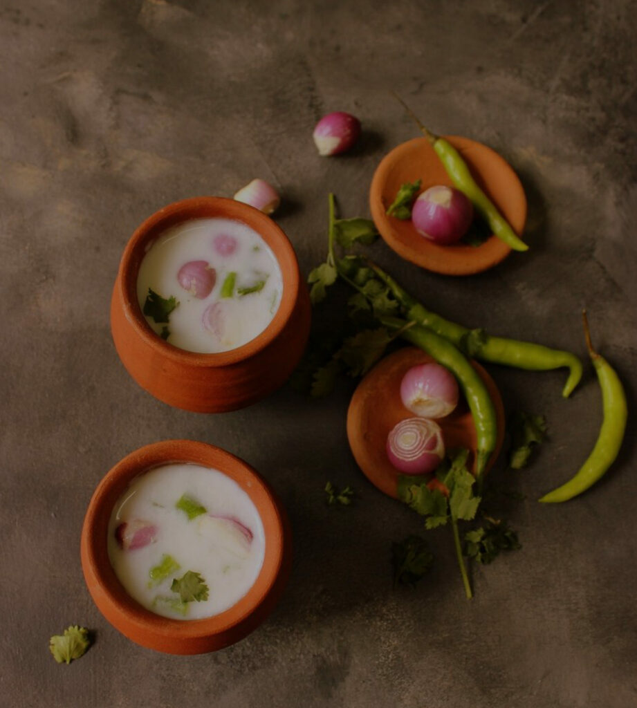 South Indian breakfast(palaya soru)