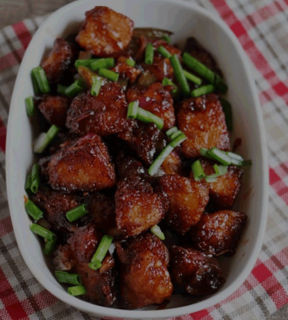 Tomato Ketchup Manchurian Idli