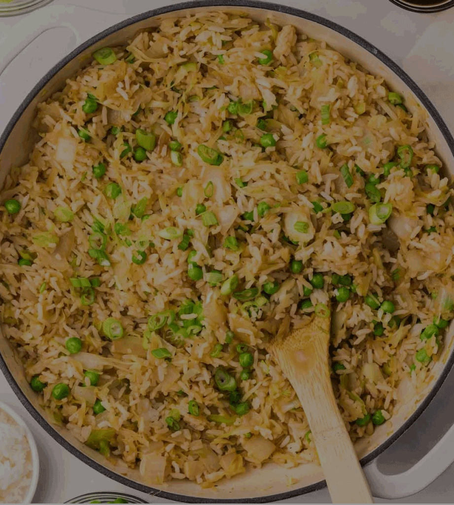 Vegetarian Cabbage Rice