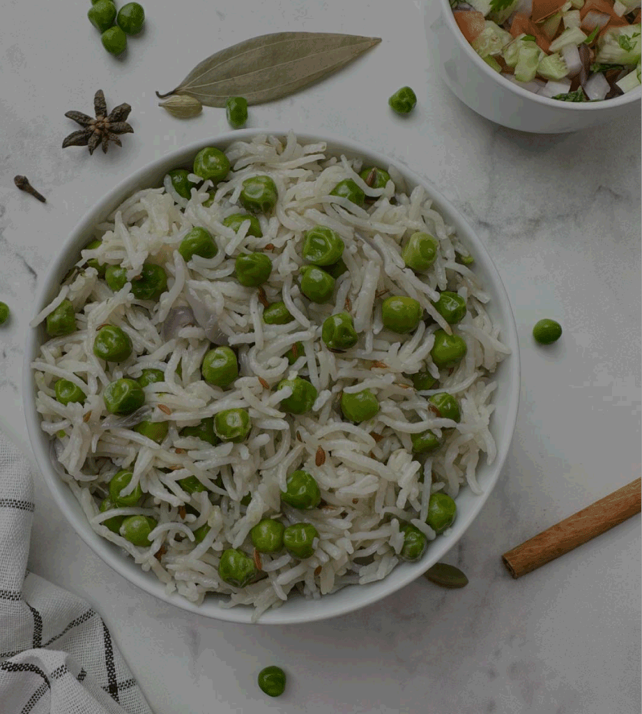 Green Peas pulao