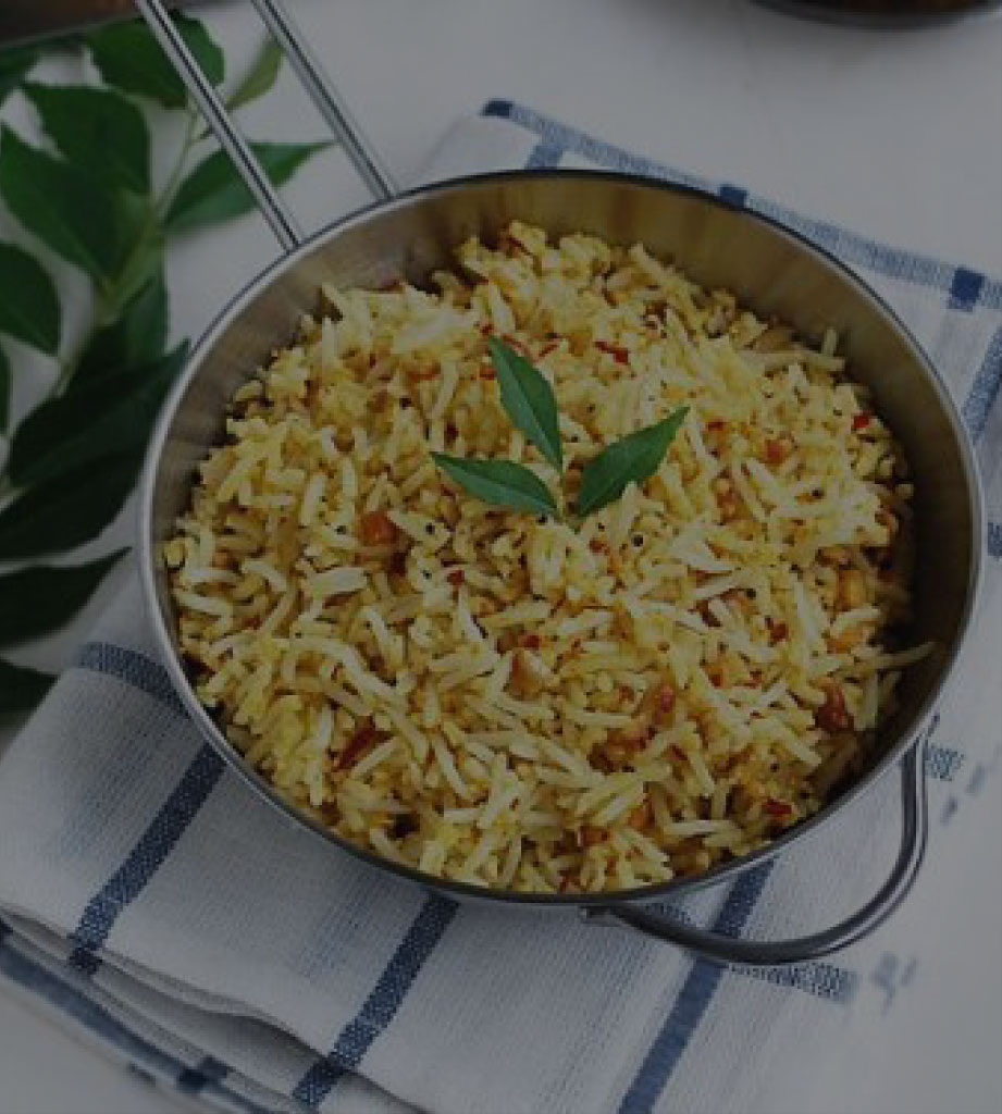 South Indian Cuisine (peanut-rice)