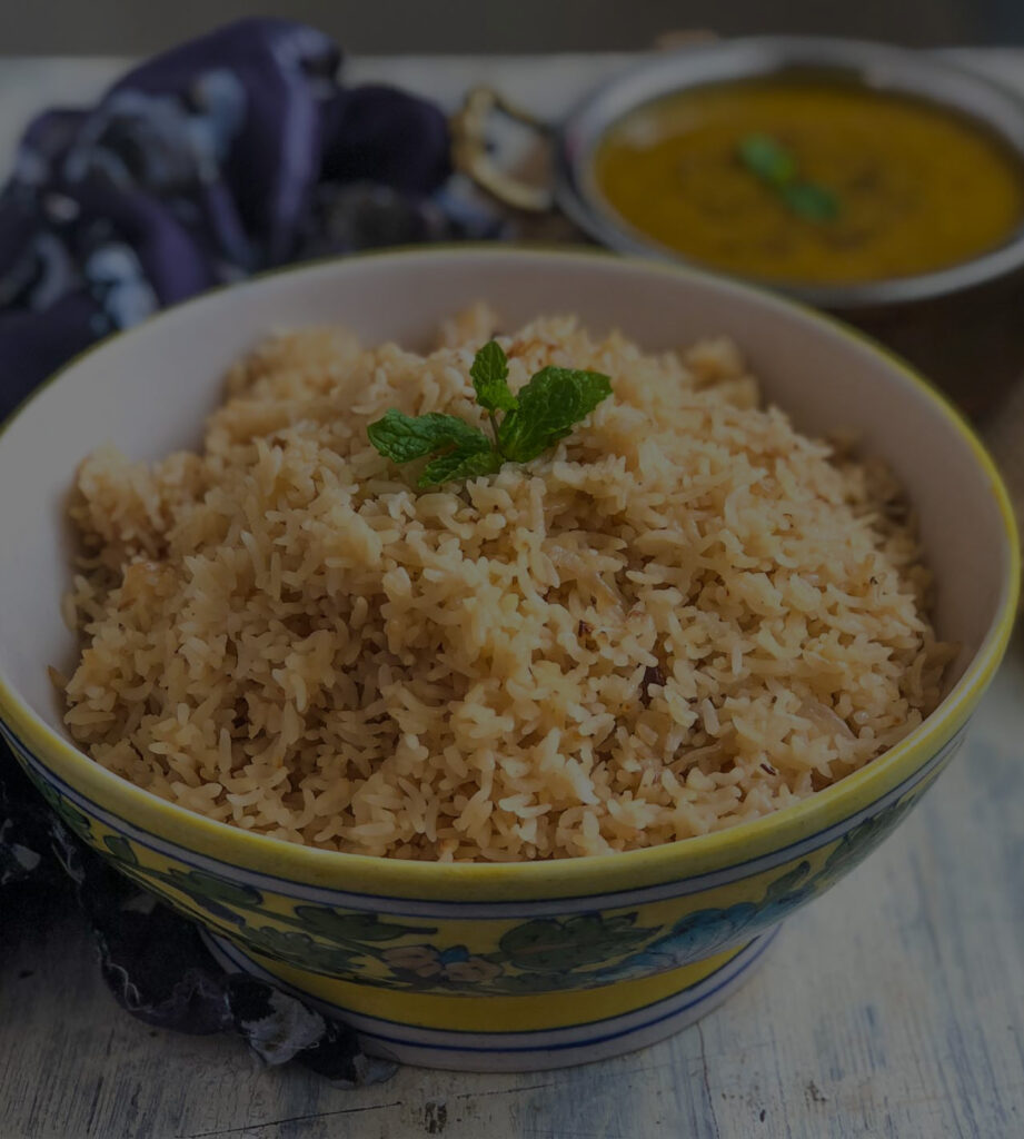 Drain and Delight: Parsi Brown Rice